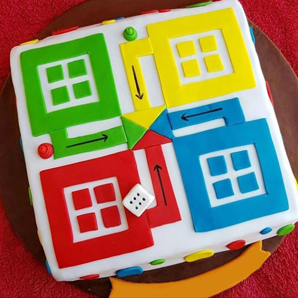  Ludo Cake