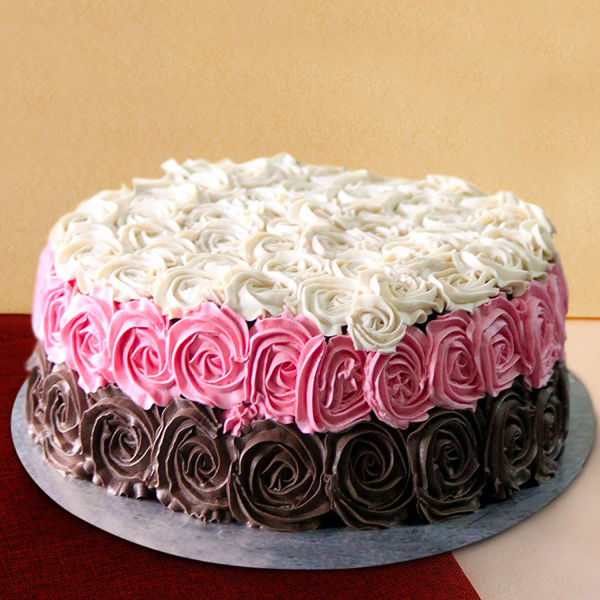Serene Rose cake
