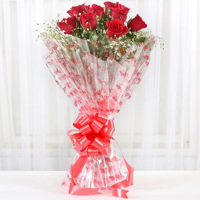Red Roses Exotic Bouquet