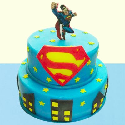 Superman cake