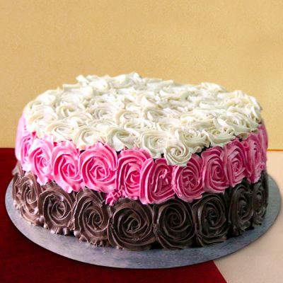 Serene Rose cake