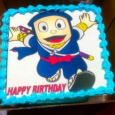 Wonderful Ninja Hattori Cake