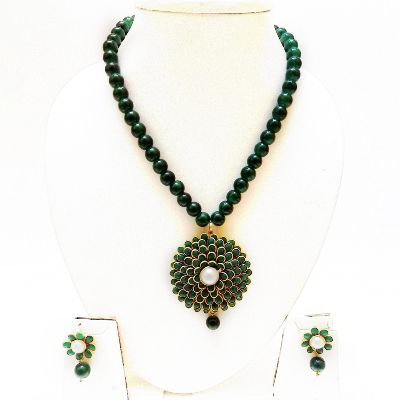 Emerald Green Jewellery Set