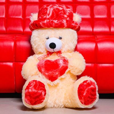 Holding Heart Teddy