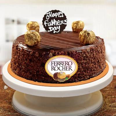 Happy Fathers Day Ferrero Rocher Cake