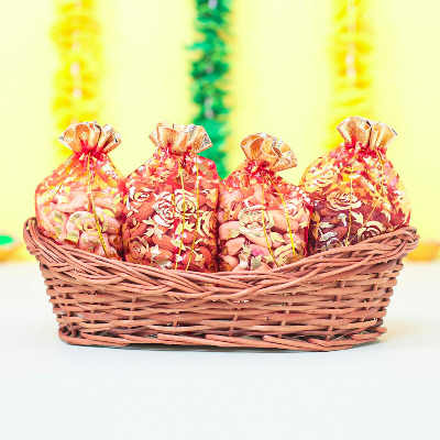Festive Dry Fruits Basket