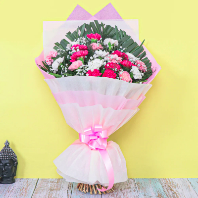 Mix Elegance Carnation Bouquet
