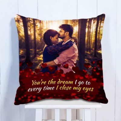 Romantic Personalised Cushion