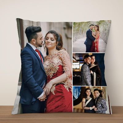 Romantic Couple Personalized Cushion