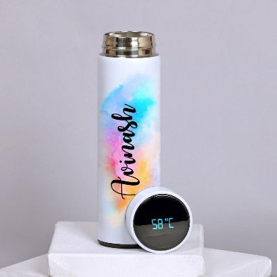Radiant Colors Personalized Temperature Bottle