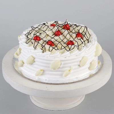 Decadent White Forest Cake