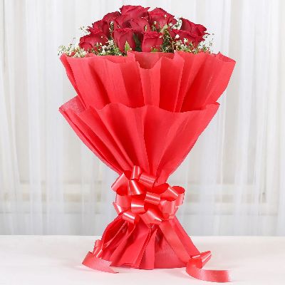 Magical Bouquet Of Red Roses