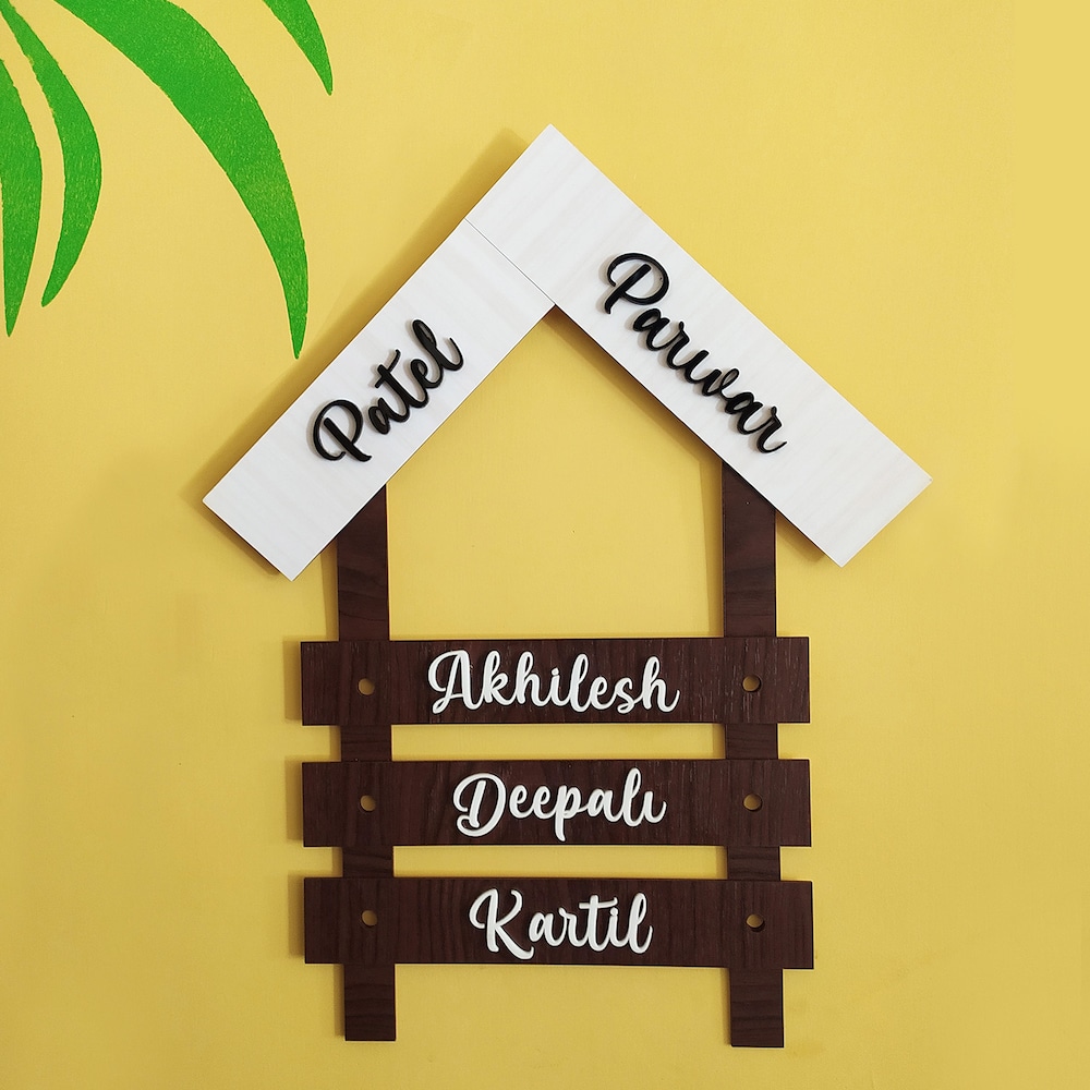  Family Name plate