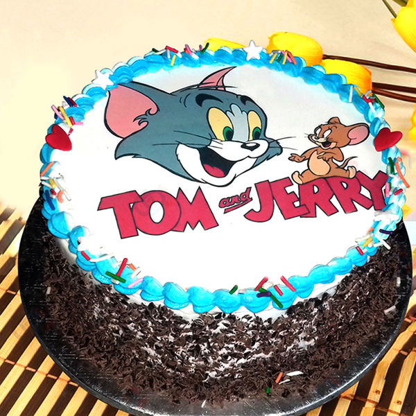  Tom and Jerry Birthday Cake