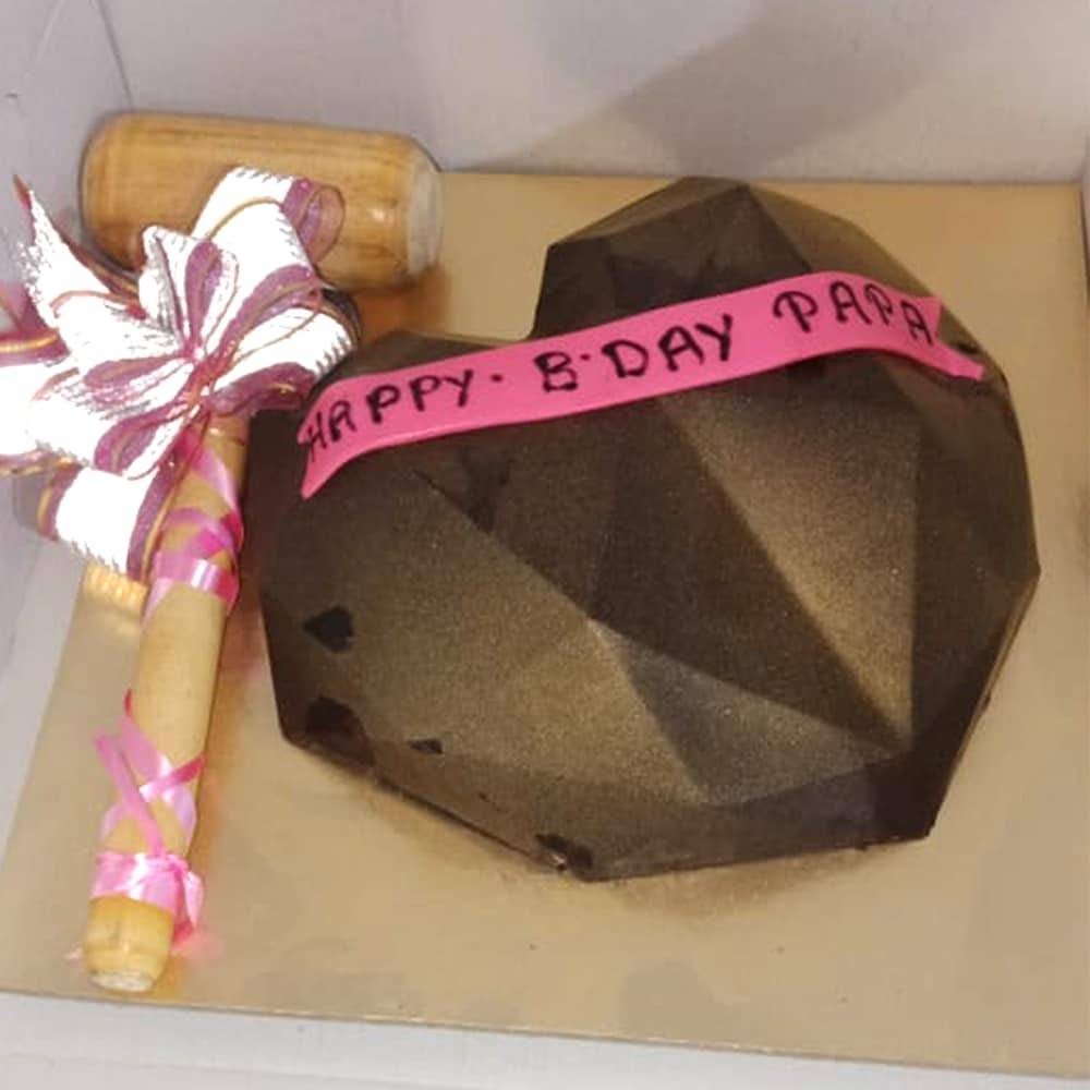  Chocolate Pinata Cake With Hammer
