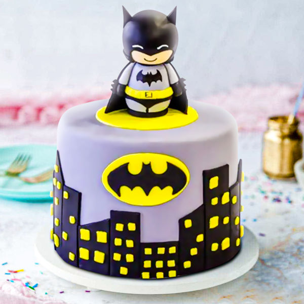Batman Idol Blackforest Cake