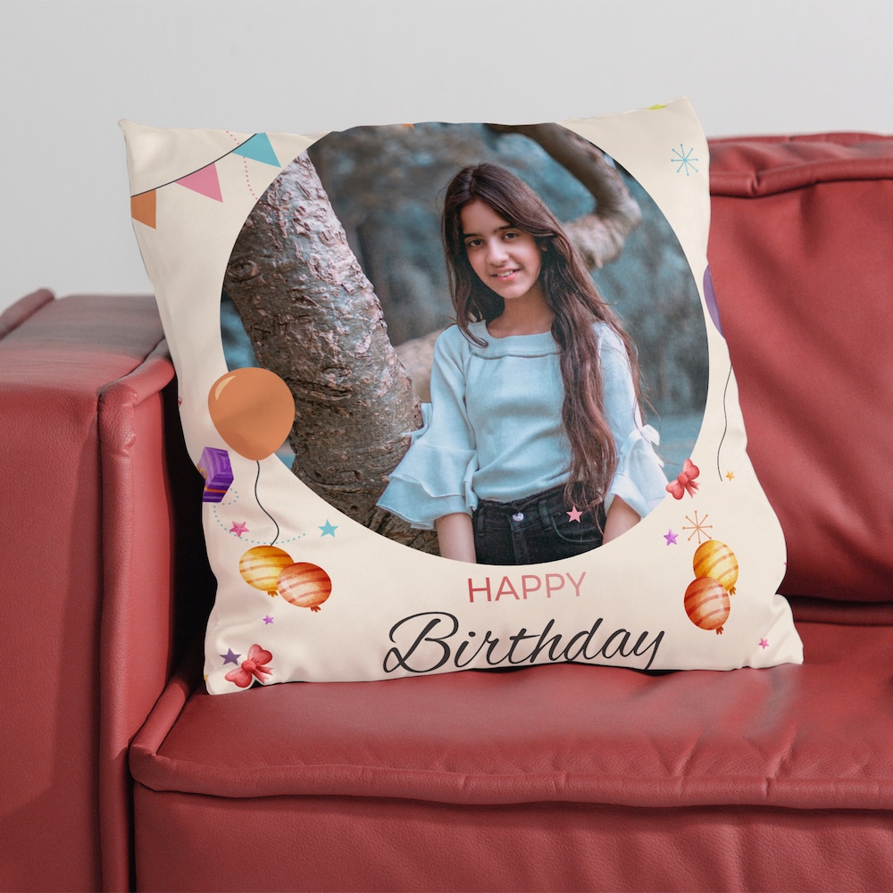 Birthday pillow gift sale