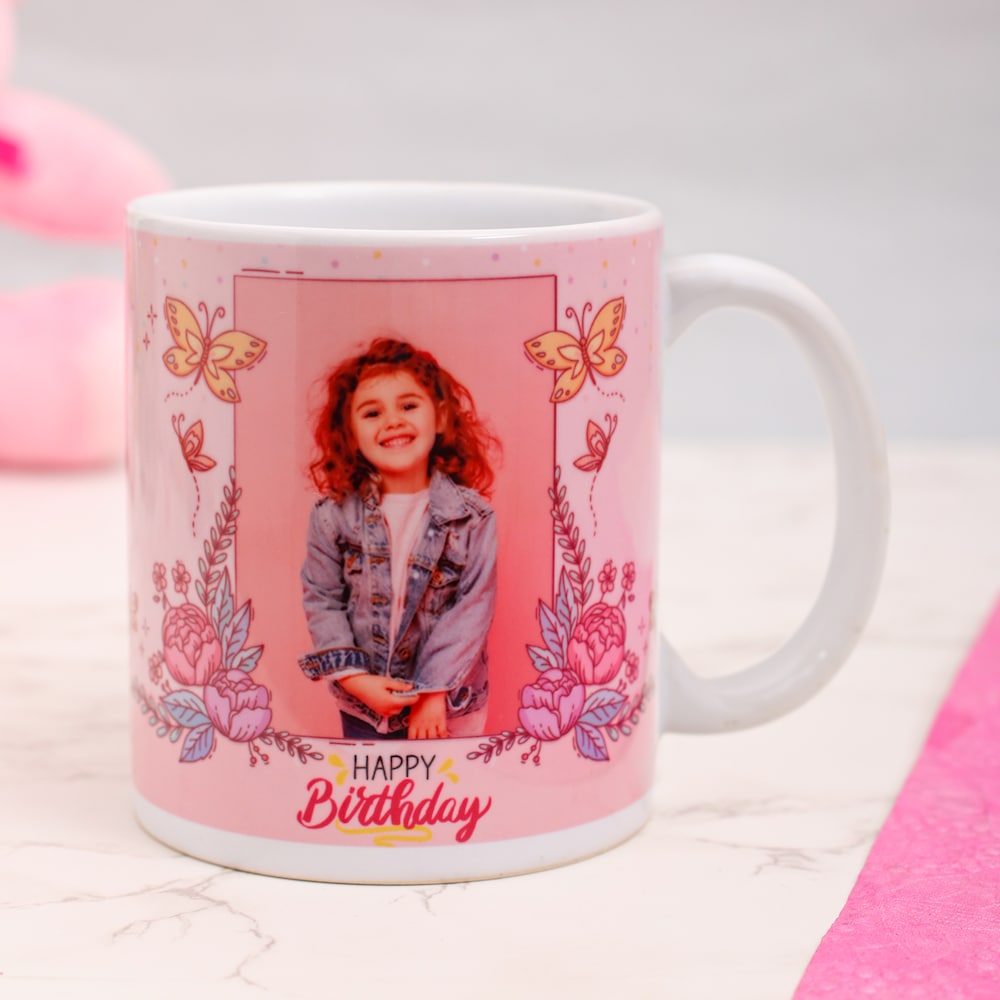 Personalized Birthday Girl Gift Mug