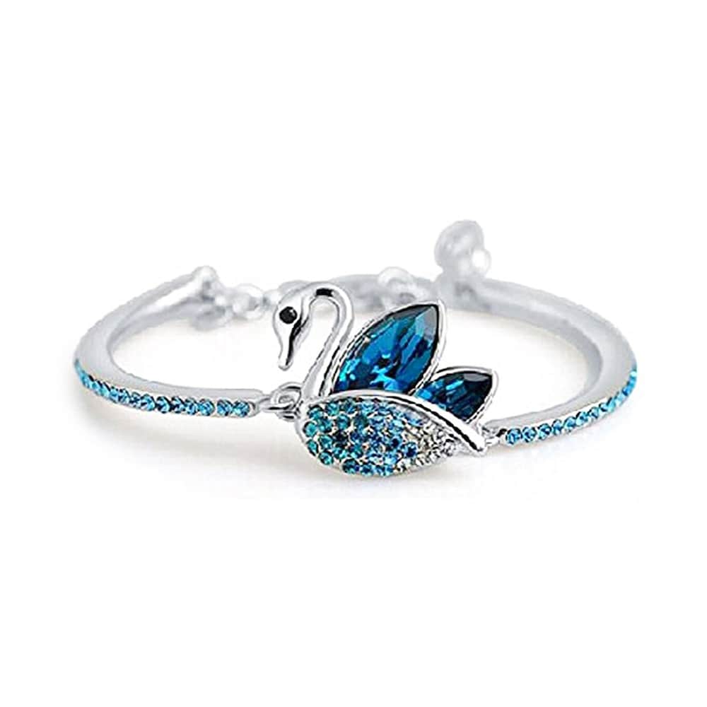 3pcs New dazzling crystal peacock bracelet Fashion creative cross-border  colorful phoenix bracelet bracelet | SHEIN