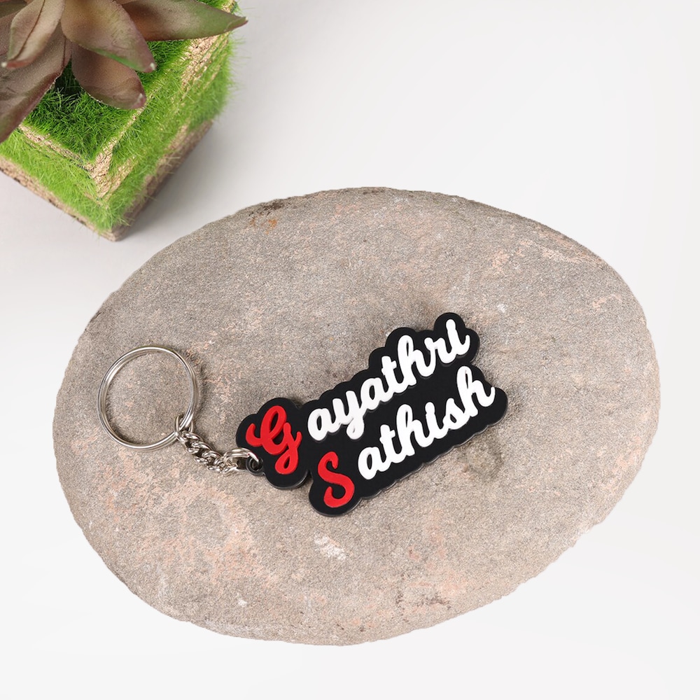 Order Online Acrylic Alphabets Name Keychain Blissmygift