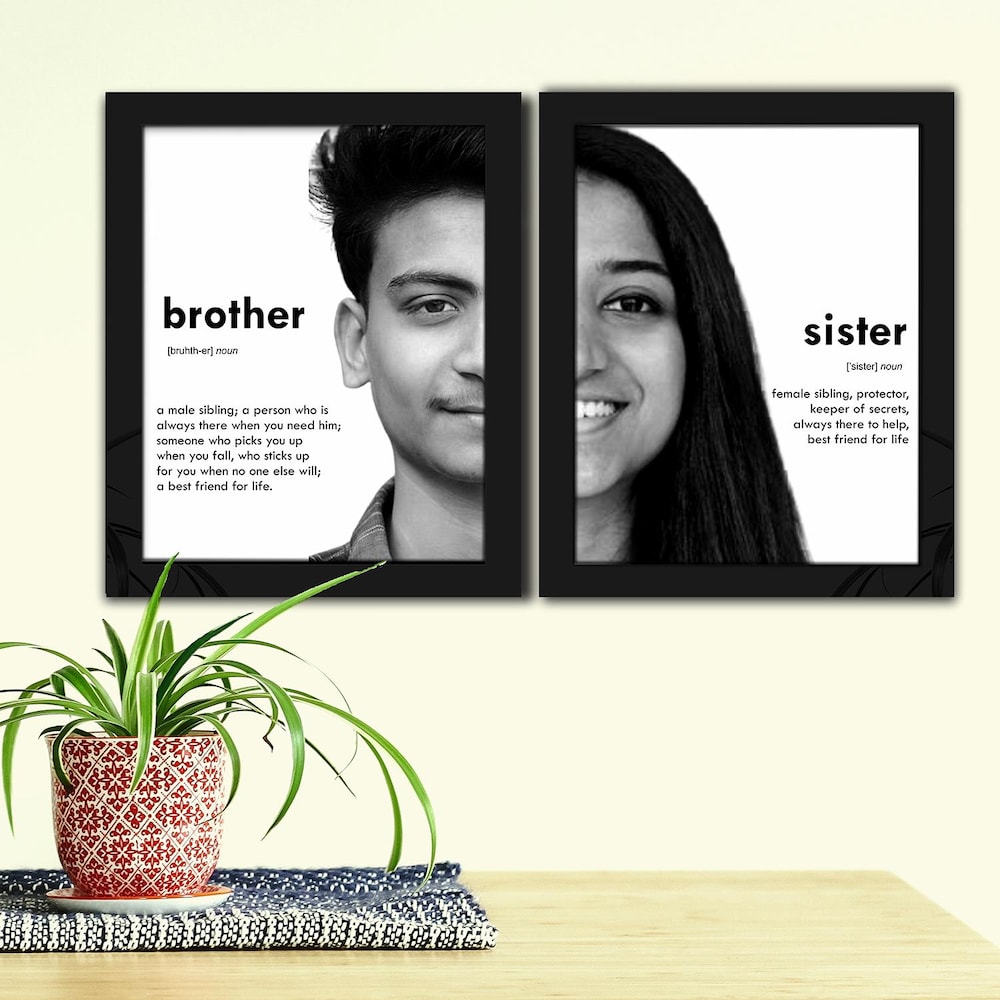  Meaningful Brother and Sister Photo Frame